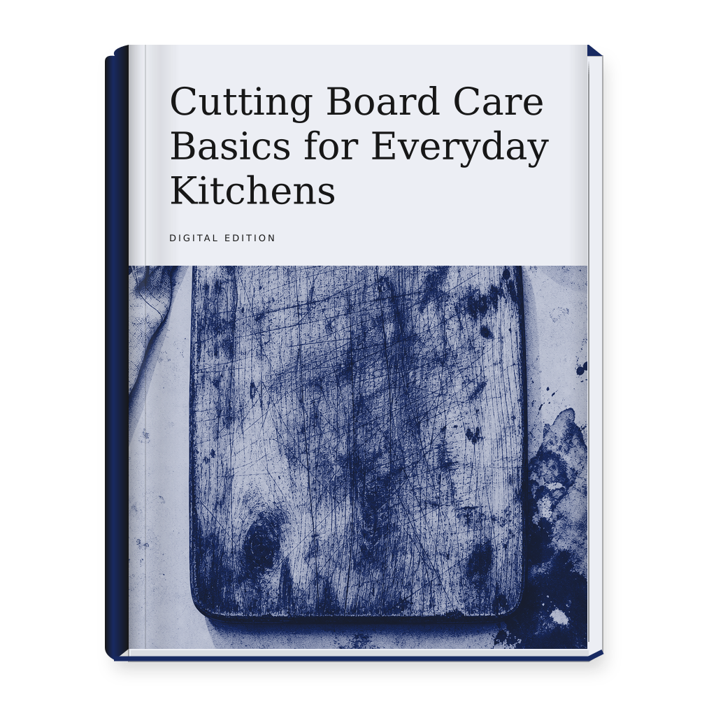 Cutting Board Care Basics for Everyday Kitchens