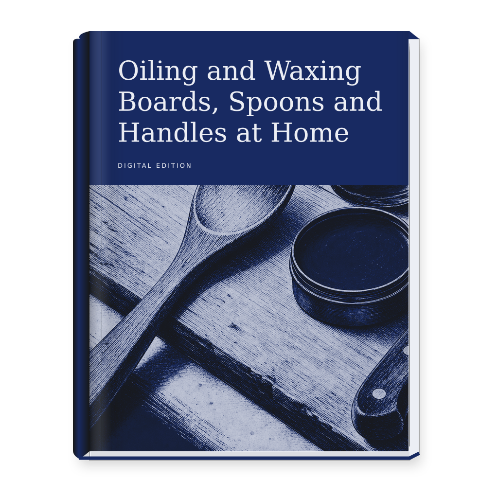 Oiling and Waxing Boards, Spoons and Handles at Home